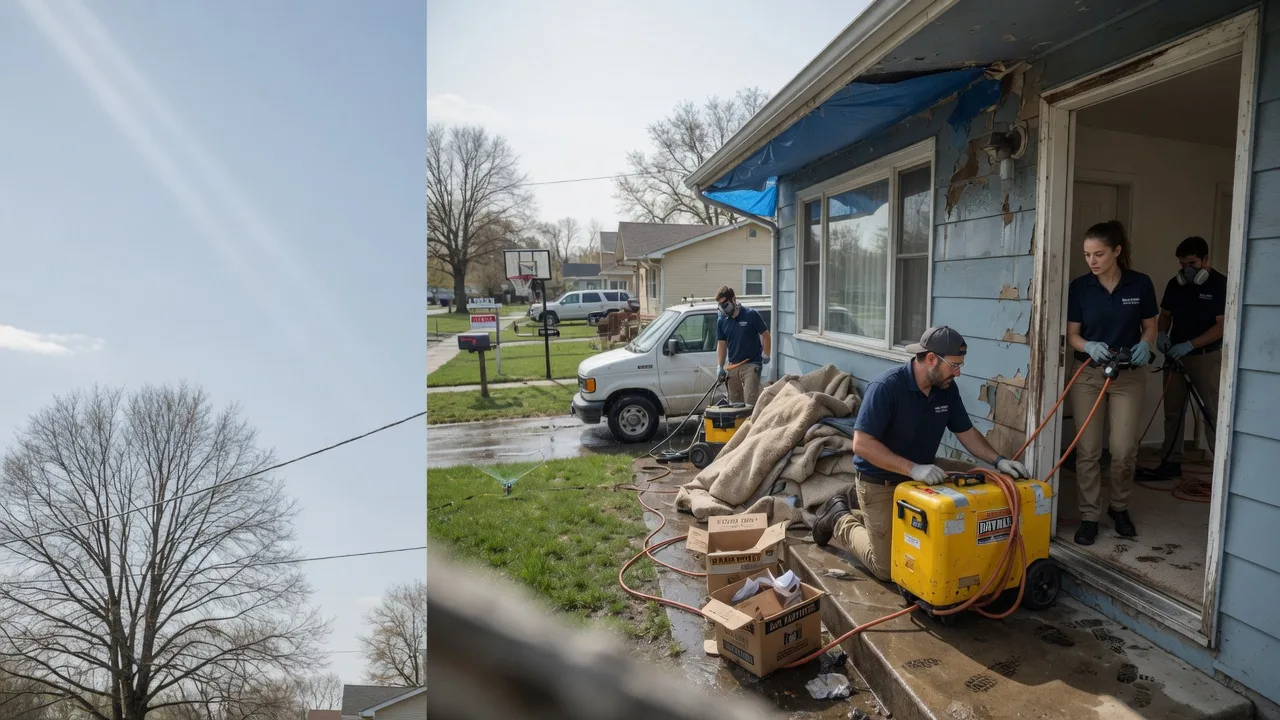 Basement Flood Cleanup in Los Ojos, NM near me